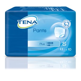 Tena Pants Plus Small für mittlere bis starke Blasenschwäche, 10 Stück