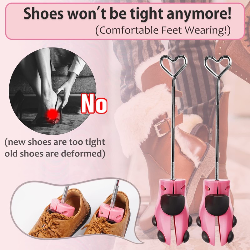 RekTak Shoe Stretcher Women, Boot Stretcher For Wide Feet Shoe