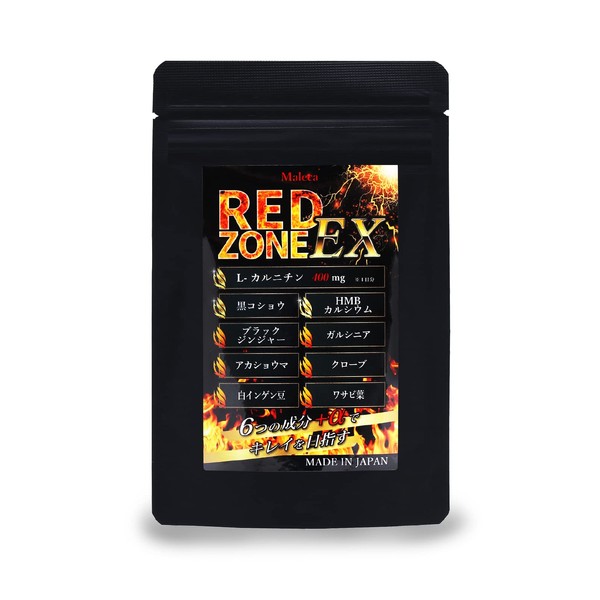 REDZONE EX クラチャイダム ブラックジンジャー クローブ カルニチン HMB 日本製 サプリ GMP認定工場製