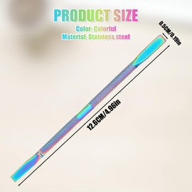 3pcs Lottery Ticket Scratcher Tool, Stainless Steel Scratch off Tool Label Scraper for Tickets Lotto Scratcher Lucky Stickers Labels Scratching Supply (Double Flat Head)