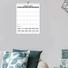 2026 Wall Calendar - 12 Months Large Wall Calendar from Jan. 2026 - Dec. 2026, 11.4" x 14.6", Twin-Wire Binding, Perfect for Planning Your Home and Office