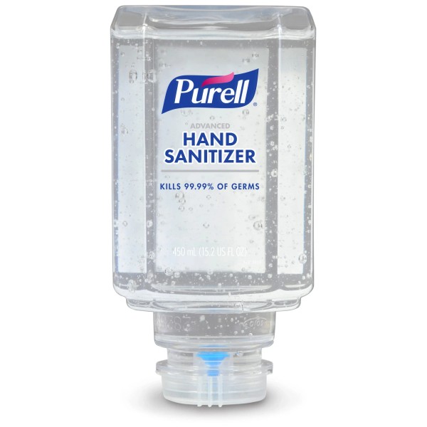 Purell Advanced Hand Sanitizer Gel Refills, 450 mL, Citrus Scent,