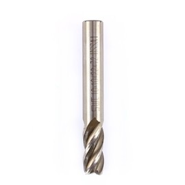 Estink Metal End Mill, HSS CNC Milling Cutter End Mill 4/6/8/10/12 mm Mill Cutter, for CNC Data Processing Centres, Carved (10 mm)