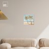Art Remedy Painting Palm Trees Tropical Bathroom Canvas Wall Art,