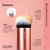 Real Techniques Bubble Blending Makeup Brush, Multipurpose Foundation Brush For