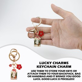 FERCAISH Amulet Key Ring, Lucky Chinese Pendant, Bag Pendant, Car Key Ring, Suitable for Couples, Women and Men (Shou Can), gold