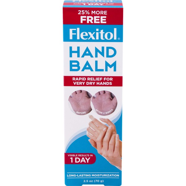 Flexitol Hand Balm, Rich Moisturizing Hand Cream (Pack of 3)