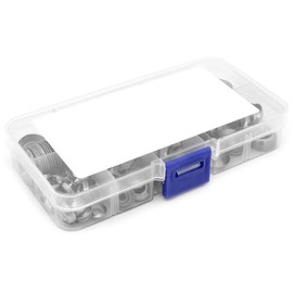 Yuhtech 170 Pcs Stainless Steel Cup Washers Countersunk Screw Finishing Washer