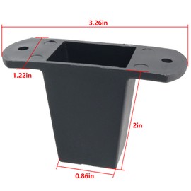 Luggage Bottom Stud Stand FMHXG 2PCS Luggage Replacement Part Bottom Stud Feet Foot Foot Stand, Suitcase Feet Pad