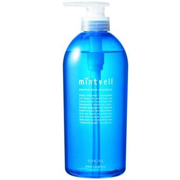 Suncall Mint Bell Marine Blue Shampoo 22.0 fl oz (675 ml)
