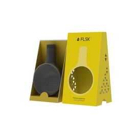 FLSK Stainless Steel Cleaning Beads with Practical Filling Aid and Strainer, Quick and Effective Cleaning, Removes Residue Without Chemicals, Suitable for All Types of Drinking Bottles