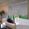Motorized Blinds No Drill Automatic Blinds for Windows Cordless Roller