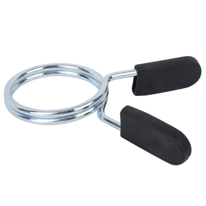Clip for Barbell Spring, Hard, Rustproof, with Barbell Lock [(4