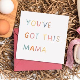 TEEMI-You've Got This Mama Card New Mum Card Positivity Card New Baby Pregnancy Baby Shower Message Card