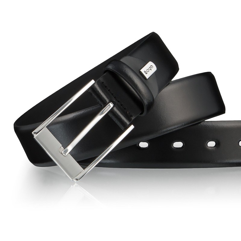 Lloyd Leather Belt, black