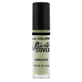 L.A. COLORS Ultimate Cover Concealer- Sheer Green Corrector, 0.13 Fl Oz