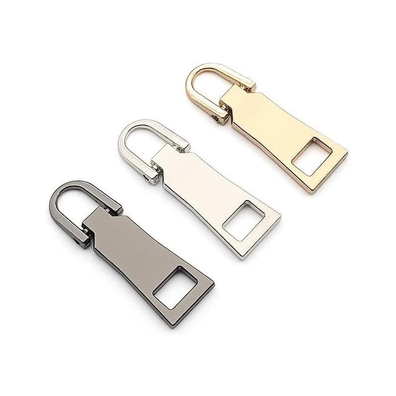Zipper Pull Replacement, Zipper Slider Tabs, 3 Pcs Set (S,