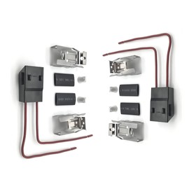 ERR117 Range Burner Receptacle kit Fits for Whirlpool Kenmore Electric Stove Range Burner Replaces 766339, 550226, 71930, 74-06-132, 74-06(2 sets)