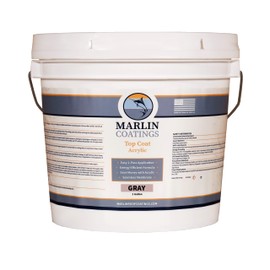 RV Roof Coating - Premium Acrylic Elastomeric Waterproof Sealant - Designed for Your RV, Camper, Trailer, Commercial Building…(Gray, 1 Gallon)