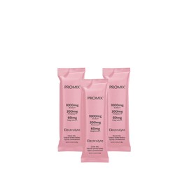 ProMix Nutrition Promix Electrolytes Powder Hydration Packets | Himalayan Pink Salt, Magnesium, Potassium, Vitamin C | Salted Watermelon, Lightly Sweetened - 30 Count