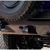 Swono 2 inch Tow Hitch Cover Black Horse Pattern Rubber