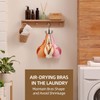 ZEDODIER Tank Top Hanger, 2 Pack Rotatable Bra Organzier for