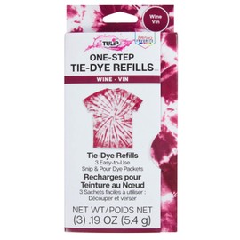 Tulip One-Step Tie-Dye Kit Dye Refill Packs, Wine