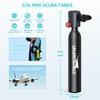 UNAROWHALS Mini Scuba Tank with Pump, 5-10 Minute Diving Lung