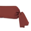 Soleil d'Ocre Cut Bolster Cotton Red 45 x 185 cm