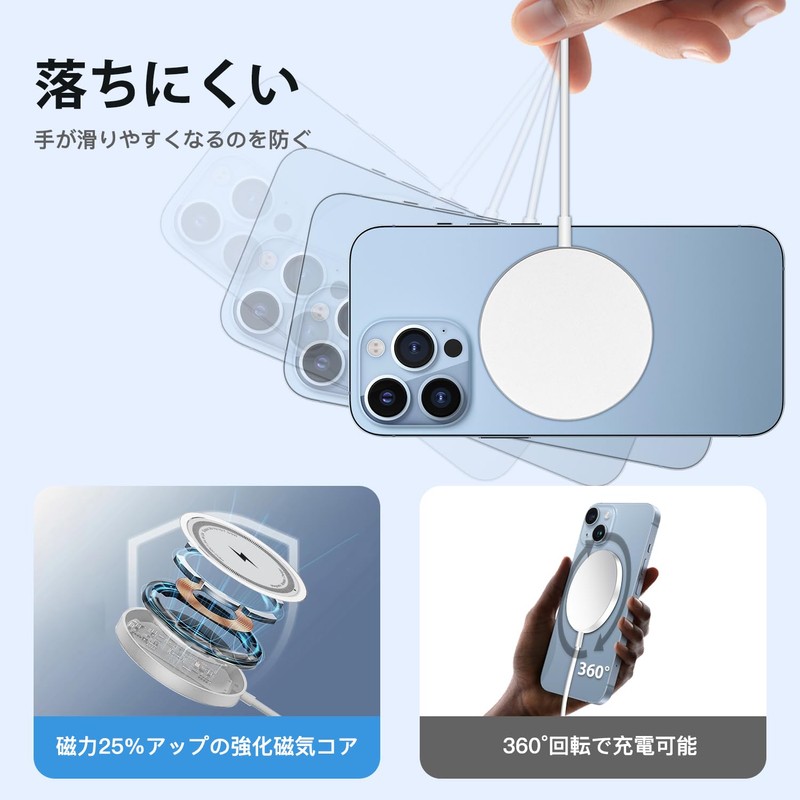 Charger, Magnetic Wireless Charger, Magnetic, Magsafe Charger, 15/Plus/Pro/Pro Max, 14/Plus/Pro/Pro