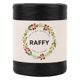 RAFFY Ribbon Yarn Soft and Light Weight Knitting and Crocheting for Making Summer Beach Bag & Sun Hat Col.112