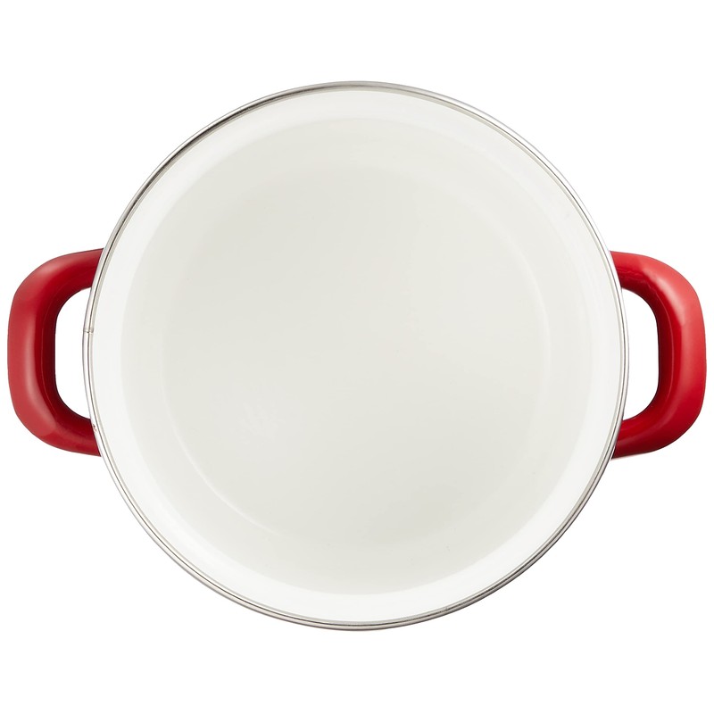 Pearl Metal HB-5068 Cook Pot, Enamelled, 4.7 inches (12 cm),