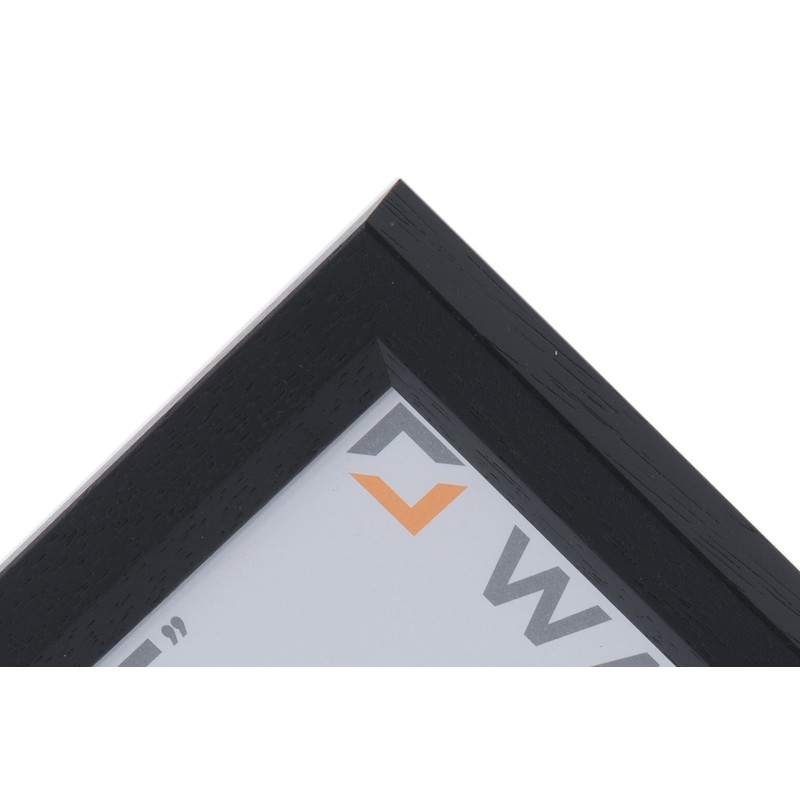 Wall Space 7x5 Black Frame | Bevelled Black Photo Frame