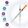 1ml/cc Disposable Syringes with 31Ga 5/16" (8mm) Needle,100Pack