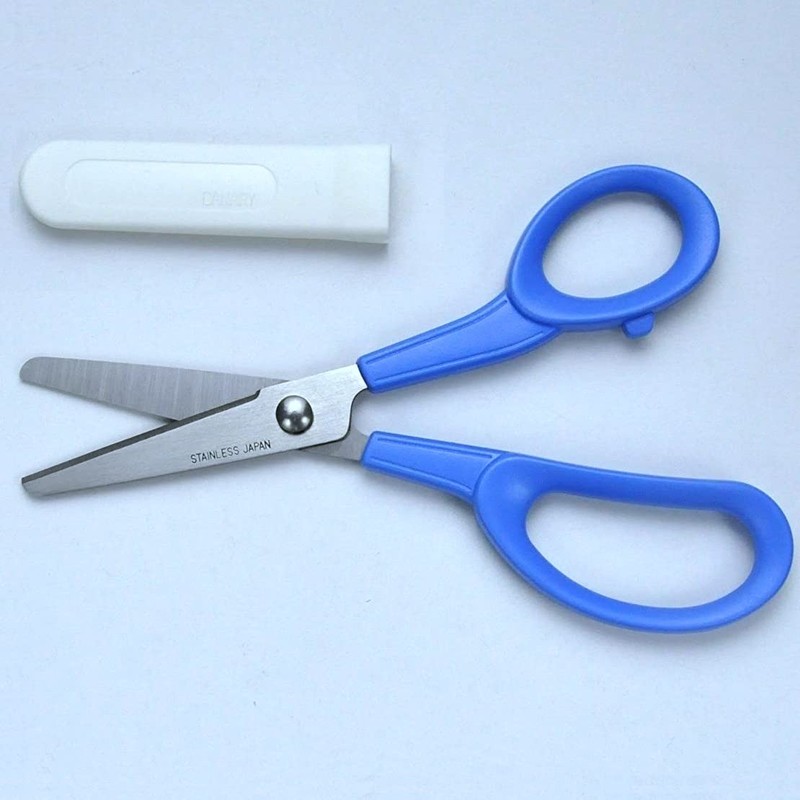 長谷川刃物 はさみ 子ども用 MIM2 ブルー CH-150-BU 全長:15 刃渡り:4.5(cm)