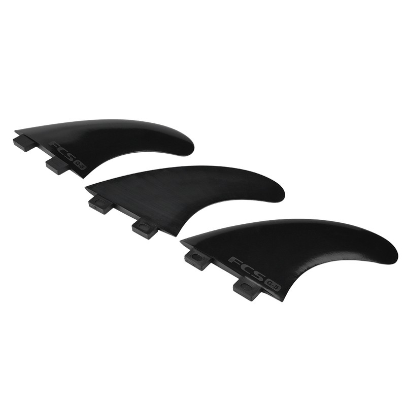 Tri Fin Thruster Set Nylon Plastic Surfboard Fins FCS Single