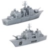 deAO Military Naval Aircraft Carrier Toy Play Set with Small