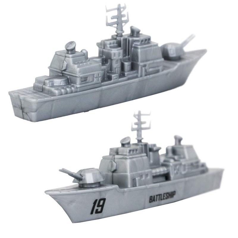deAO Military Naval Aircraft Carrier Toy Play Set with Small