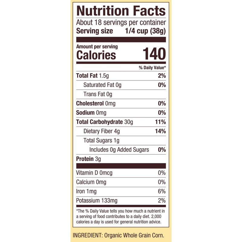Bob's Red Mill Organic Medium Grind Cornmeal, 24oz (Pack of