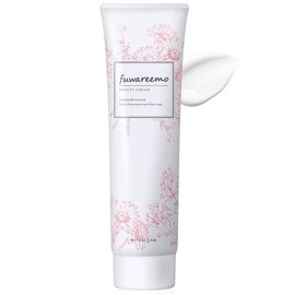 Fuwareemo Bustcare Body Massage Cream, Elastin + Hyaluronic Acid + Ceramide, Large Capacity 3.5 oz (100 g), 30-Day Supply