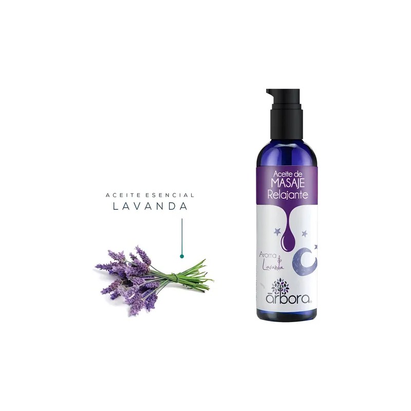 Árbora Duo Aceites de Masaje: Lavanda Relajante y Muscular Árnica
