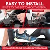 Peloton in Sneakers - Dual Function Toe Cages for Peloton
