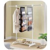 YUNYU Pack of 2 Hanging Bag Storage - Handbag Organiser
