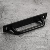 Alzassbg 6 Pack Matt Black Cabinet Pulls, 5 Inch(128mm) Hole