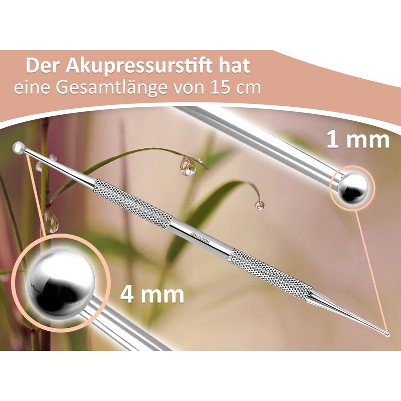 Acupuncture Pen Acupressure Pen 1/4 mm Stainless Steel Rustproof