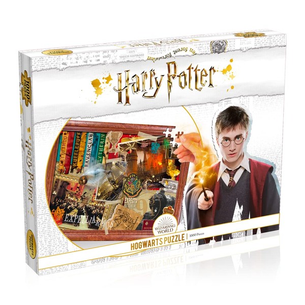 Winning Moves Games Harry Potter Hogwarts 1000 Pc Jigsaw Puzzle