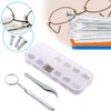 Alvinlite Sunglasses Repair Kit, Small Stainless Steel Screws Nuts Assortment