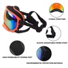 Large Dog Sunglasses with Adjustable Strap UV Protection, Winproof Dog