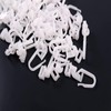 DWUENT Ample 30 Plastic Caravan Curtain Hooks & Clips, 34mm