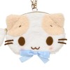 Sanrio 466361 Face Shaped Pouch (Sanrio Cat Association) Fluffy Cat